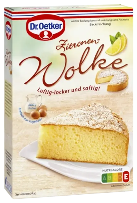 Dr. Oetker Zitronen-Wolke