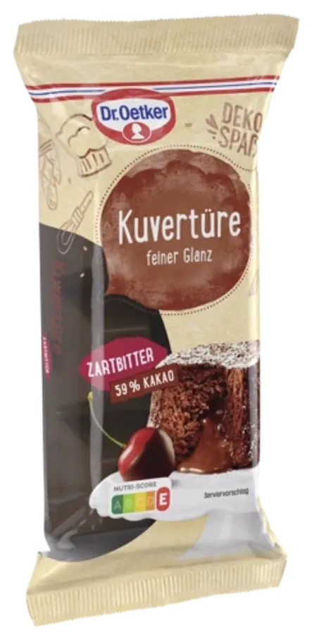 Dr. Oetker Kuvertüre Zartbitter
