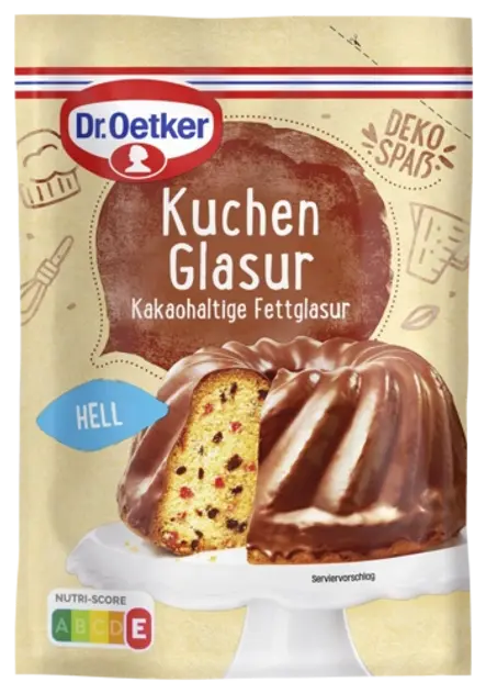 Dr. Oetker Kuchenglasur Hell