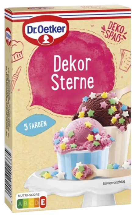 Dr. Oetker Dekor-Sterne