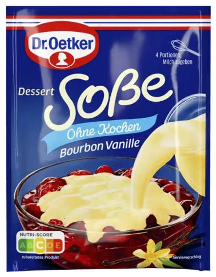 Dr. Oetker Dessert-Soße Bourbon-Vanille ohne Kochen