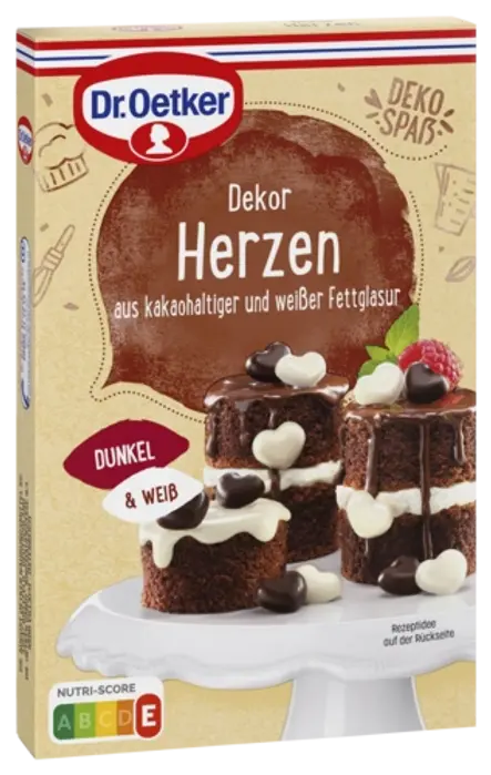 Dr. Oetker Dekor Herzen