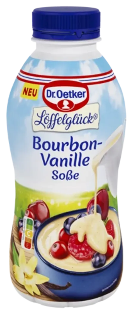 Dr. Oetker Löffelglück Bourbon-Vanille-Soße ungekühlt (500 ml)