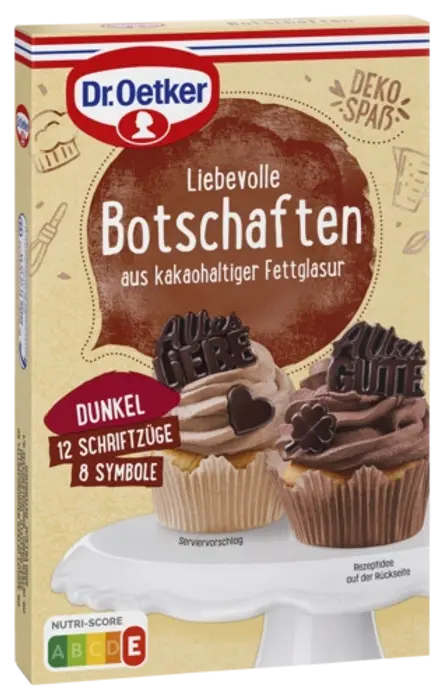 Dr. Oetker Liebevolle Botschaften