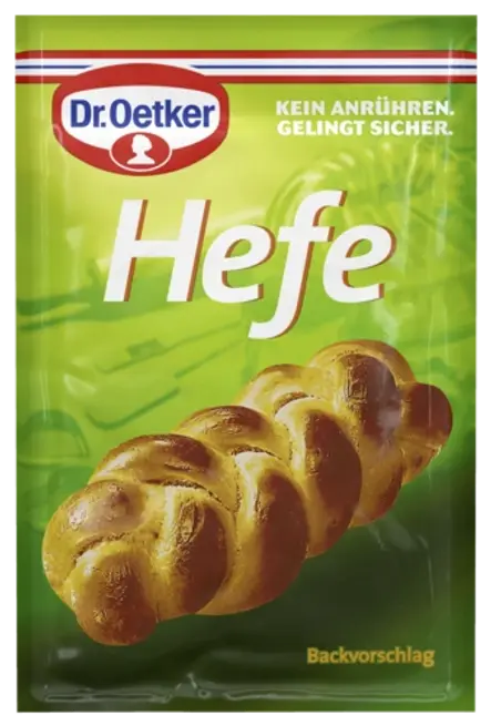 Dr. Oetker Trockenbackhefe (knapp 2 gestr. TL)