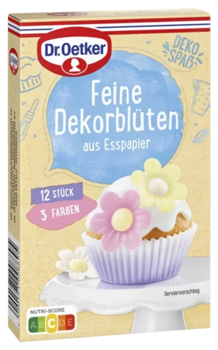 Dr. Oetker Feine Dekorblüten oder Mini Dekorblüten