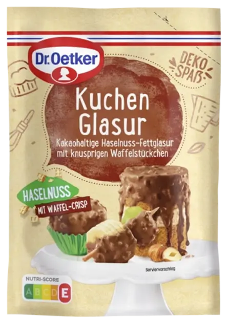 Dr. Oetker Kuchenglasur Haselnuss