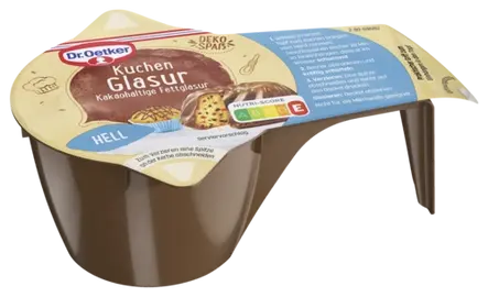 Dr. Oetker Kuchenglasur Hell (125 g Becher)
