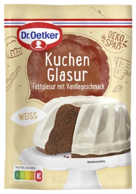 Dr. Oetker Kuchenglasur Weiß