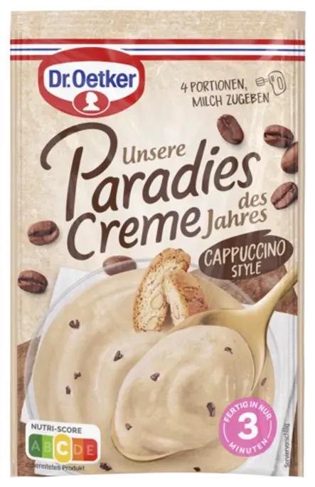 Dr. Oetker Paradiescreme des Jahres Cappuccino Style