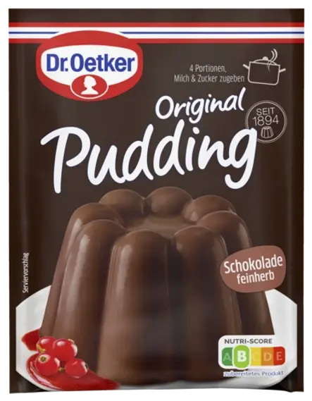 Dr. Oetker Original Puddingpulver feinherb Schokolade