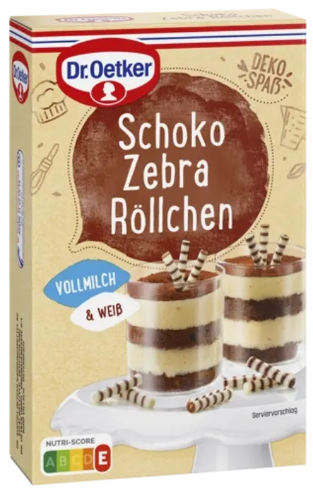 Dr. Oetker Schoko-Zebra-Röllchen