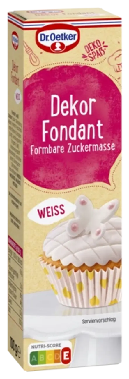 Dr. Oetker Dekor-Fondant Weiß