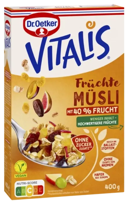 Dr. Oetker Vitalis Früchtemüsli
