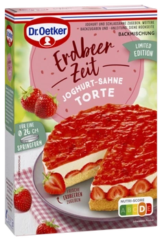 Dr. Oetker Erdbeer Zeit Joghurt-Sahne Torte