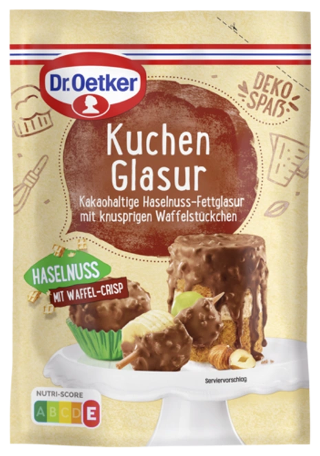 Dr. Oetker Kuchenglasur Haselnuss