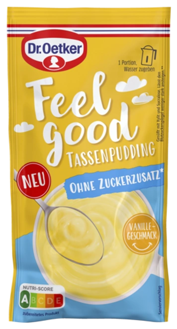 Dr. Oetker Feel Good Tassenpudding Vanille-Geschmack
