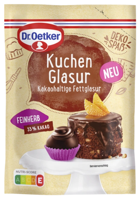 Dr. Oetker Kuchenglasur Feinherb RAC MB
