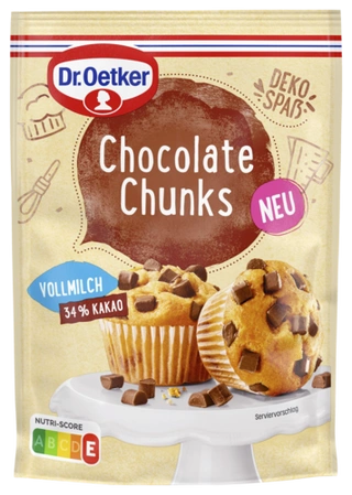 Dr. Oetker Chocolate Chunks Vollmilch