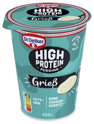 Dr. Oetker High Protein-Pudding Grieß