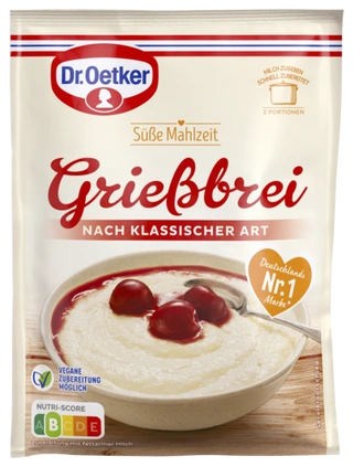 Dr. Oetker Süße Mahlzeit Grießbrei nach klassischer Art