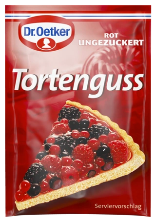 Dr. Oetker Tortenguss rot