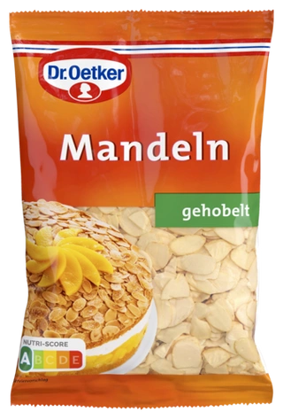 Dr. Oetker gehobelte Mandeln oder Haselnüsse