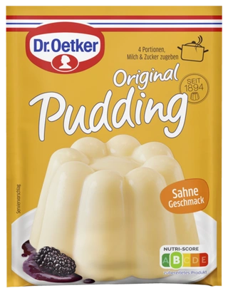 Dr. Oetker Original Puddingpulver Sahne-Geschmack