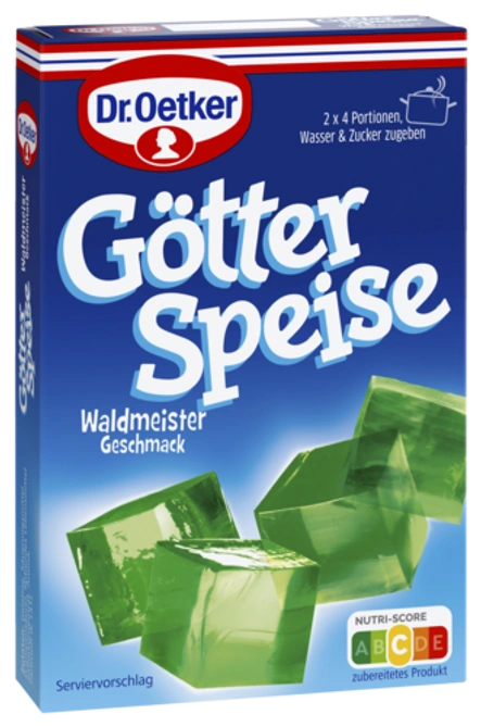 Dr. Oetker Götterspeise Waldmeister-Geschmack