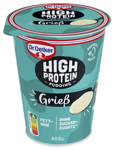 Dr. Oetker High Protein-Pudding Grieß