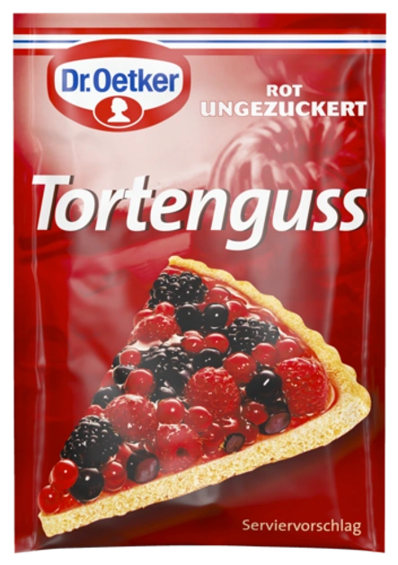 Dr. Oetker Tortenguss rot