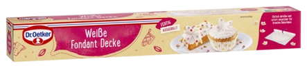 Dr. Oetker Weiße Fondant-Decke