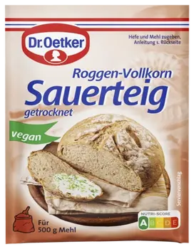 Dr. Oetker Roggen-Vollkorn Sauerteig getrocknet
