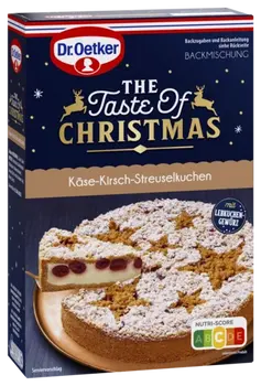 Dr. Oetker Käse-Kirsch-Streuselkuchen