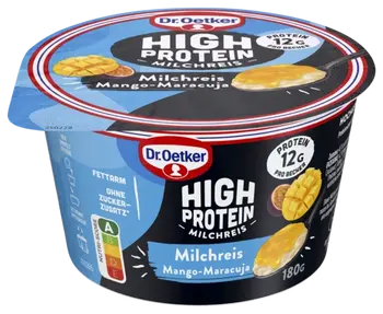 Dr. Oetker High Protein Milchreis Mango-Maracuja