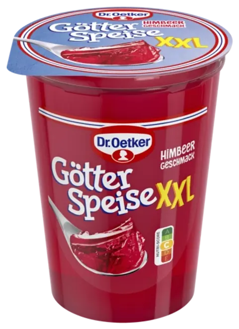 Dr. Oetker Götterspeise XXL Himbeer-Geschmack