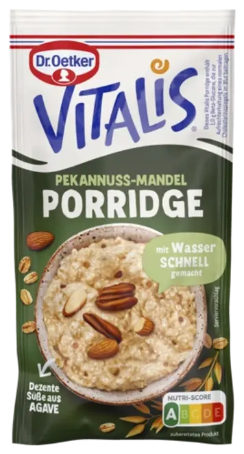 Dr. Oetker Vitalis Porridge Pekannuss-Mandel