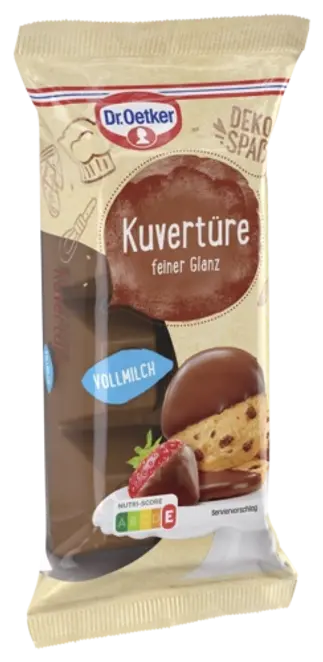 Dr. Oetker Kuvertüre Vollmilch RAC MB