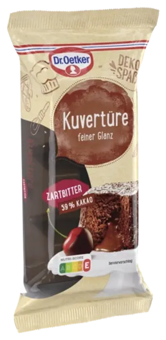 Dr. Oetker Kuvertüre Zartbitter RAC MB