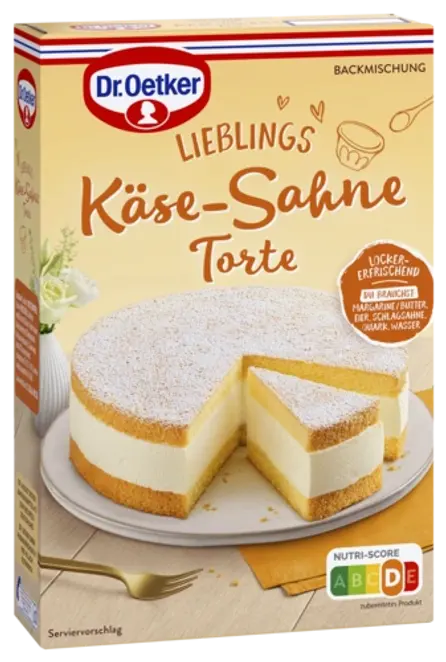 Dr. Oetker Käse-Sahne Torte