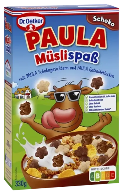 Dr. Oetker Paula Müslispaß Schoko RAC MB
