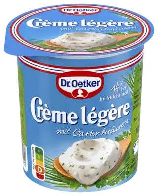 Dr. Oetker Crème légère Gartenkräuter