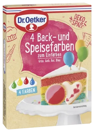 Dr. Oetker Back- und Speisefarbe rot