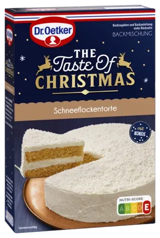The Taste of Christmas Schneeflockentorte