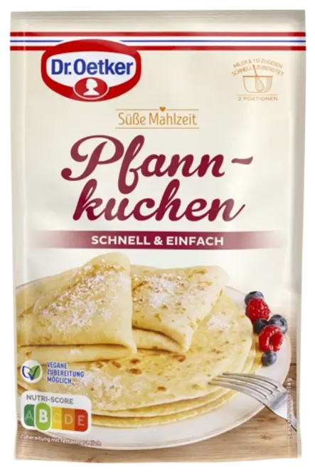 Dr. Oetker Süße Mahlzeit Pfannkuchen