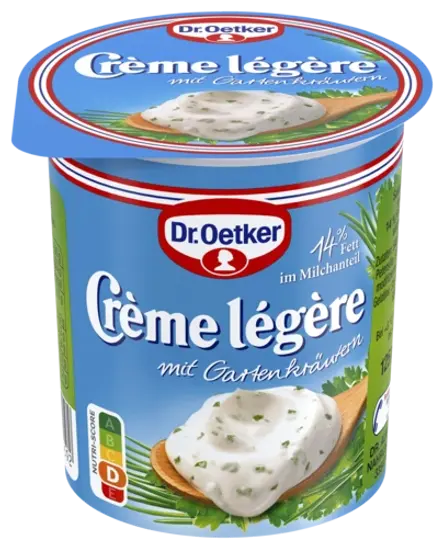 Dr. Oetker Crème légère Gartenkräuter