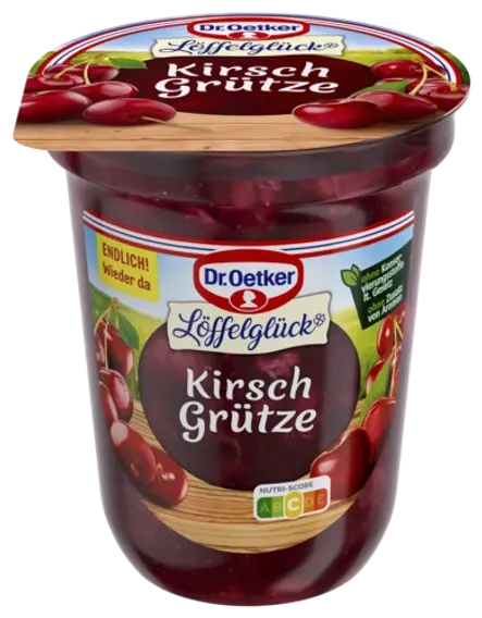 Dr. Oetker Löffelglück Kirsch Grütze