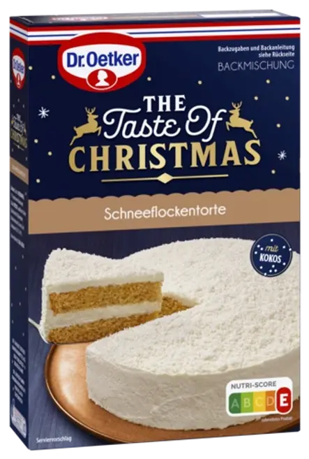 The Taste of Christmas Schneeflockentorte