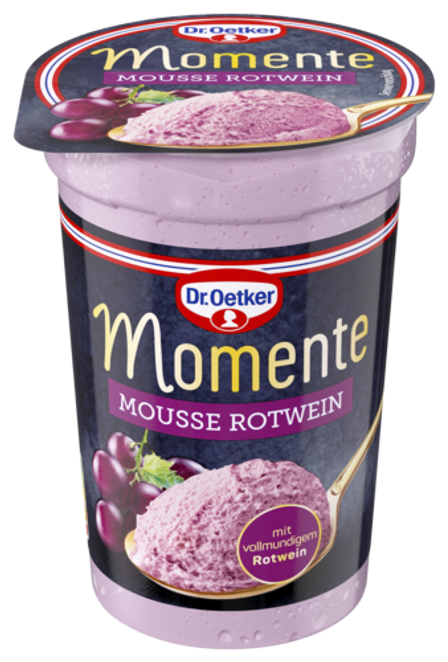 Dr. Oetker Momente Mousse Rotwein