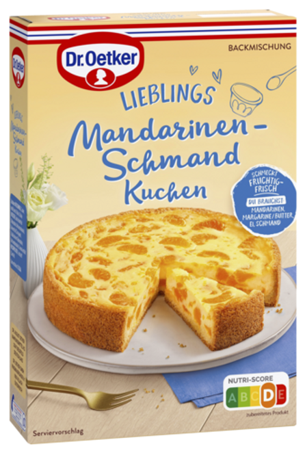 Dr. Oetker Mandarinen Schmand Kuchen